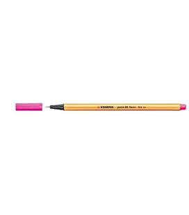 Rotulador 04 punta fibra rosa fluor point 88 stabilo 88/056 - 190889