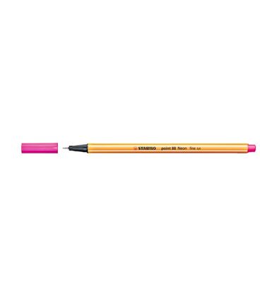 Rotulador 04 punta fibra rosa fluor point 88 stabilo 88/056 - 190889