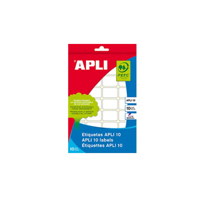 ETIQUETA OFICINA APLI10 13MMX40MM 10H 280U APLI 01637