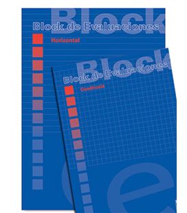 Bloc evaluacion examen fº 4x4 membrete tapa pacsa 18705 - 18705