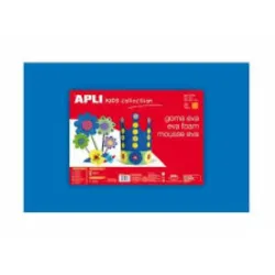GOMA EVA AZUL 40X60 ESPESOR 2MM APLI 12763 12778