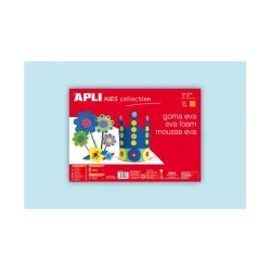 GOMA EVA AZUL CLARO 40X60 ESPESOR 2MM APLI 12764 12779