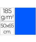 Cartulina 50x65cms 25h 185grs azul mar guarro 200040234