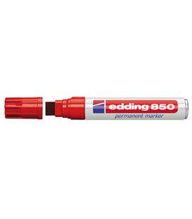 Rotulador permanente biselada recarg rojo 850 edding 850-02 - 191023