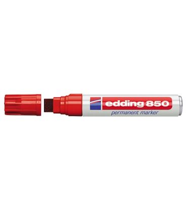 Rotulador permanente biselada recarg rojo 850 edding 850-02 - 191023