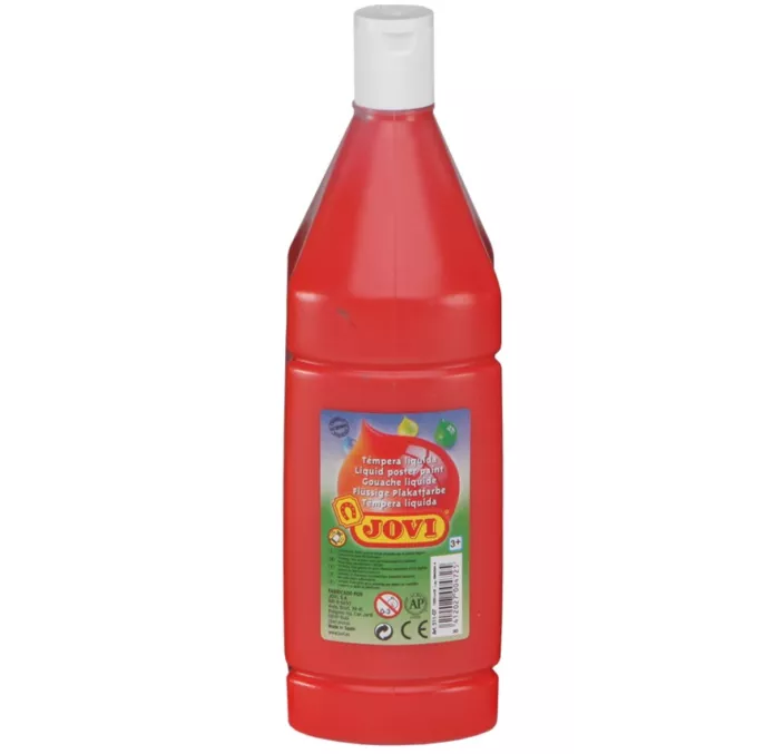 TEMPERA LIQUIDA 1000ML BERMELLON ROJO JOVI 511/07 004725