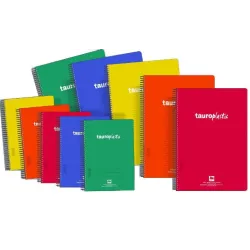 CUADERNO Fº Nº46 80H 90GRS PP TAUROPLASTIC 6285/46-90 062847