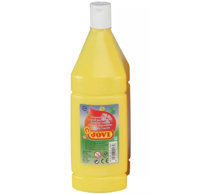 TEMPERA LIQUIDA 1000ML AMARILLO JOVI 511/02 004756