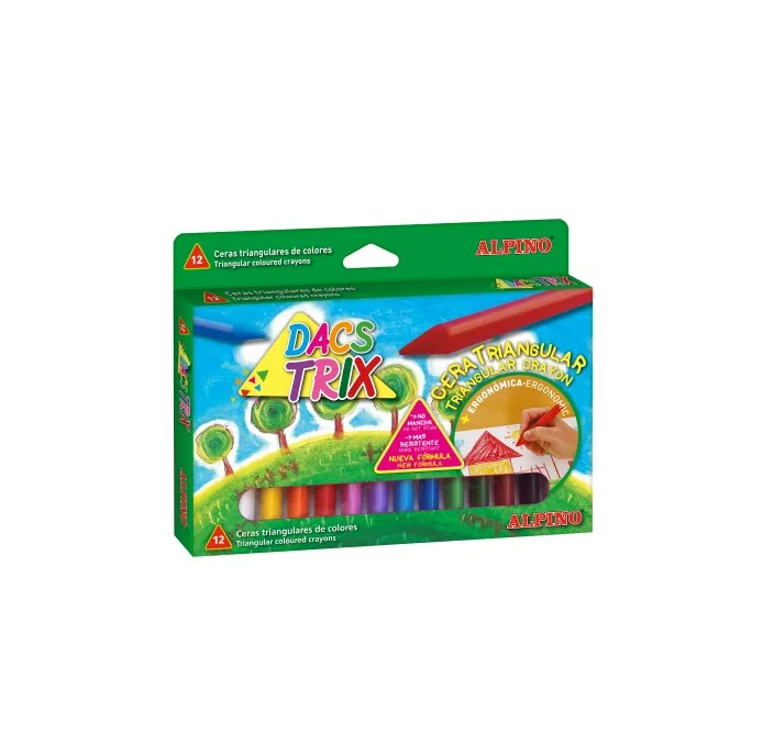 PINTURA CERA BLANDA TRIANGULAR DACSTRIX C.12 ALPINO DA000125