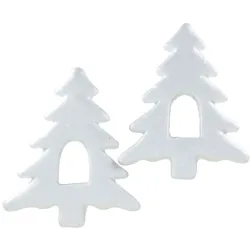 ARBOL NAVIDAD POLIESPAN 15CM PACK 6 FIGURAS SMART 3030