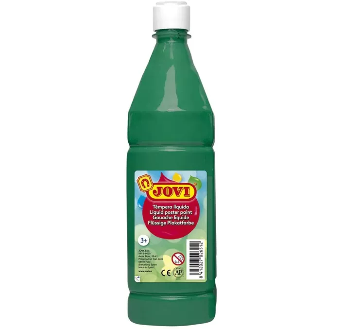TEMPERA LIQUIDA 1000ML VERDE OSCURO JOVI 511/19 004794