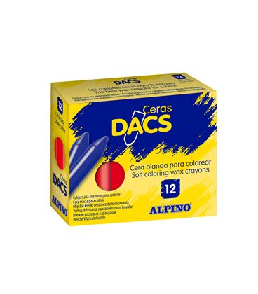 Ceras cj.12 uds. amarillo cl dacs alpino da060003 - 112354