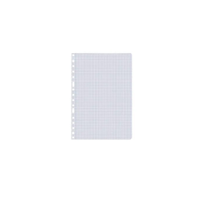 RECAMBIO A4 100H 100GR MILIMETRADO 4 TALADROS LIDERPAPEL RF14 18657