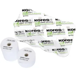 PAPEL TERMICO ROLLO 60x45 S/BISF 10 UNIDADES KORES GRAFOPLAS 56656300