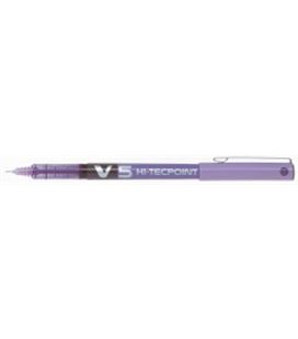 Boligrafo boli roller 05 violeta punta aguja v5 pilot bx-v5