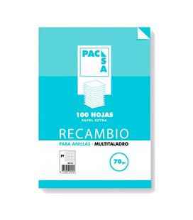 Recambio a5 100h 70grs 4x4 pacsa 21204