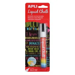 ROTULADOR TIZA LIQUIDA BORRABLE 5,5MM LIQUID CHALK APLI 13954