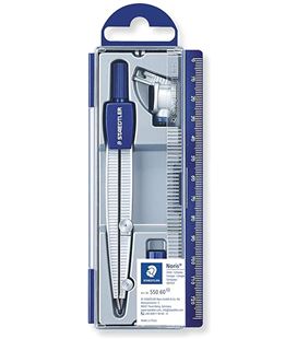 Compas + adaptador escolar noris club staedtler 550 60