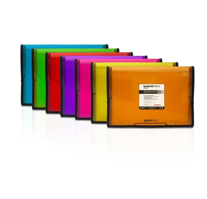 CLASIFICADOR PP A4 GOMA NARANJA GRAFOPLAS 02960352