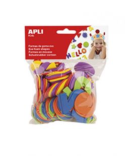 Numeros goma eva 120u. apli 13075