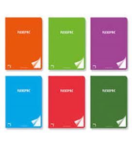 Cuaderno grapa fº 4x4 48h pp surtido flexipac pacsa 20056