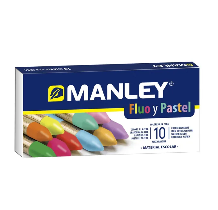 PINTURA CERA C.10 MANLEY PASTEL Y FLUOR MNC00044