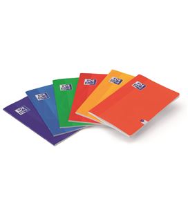 Cuaderno grapa a5 48h 90g doble raya 3,5 t/blanda mrg 6c surtidos oxford 1