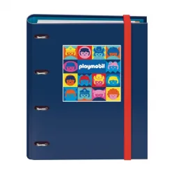 CARPETA CLASIFICADOR 4 ANILLAS C/RECAMBIO PLAYMOBIL 2026 DOHE 52131