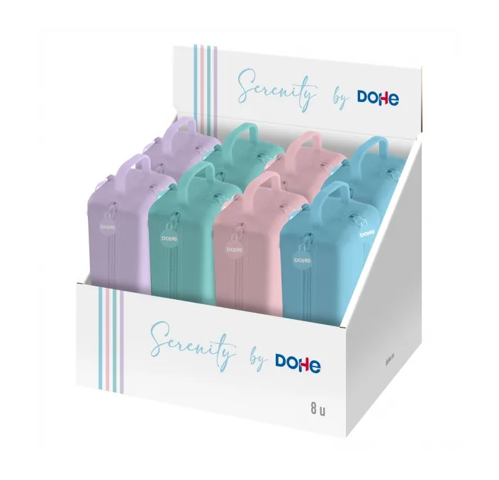 PORTATODO SILICONA 4 CREMALLERAS SERENITY DOHE 52284