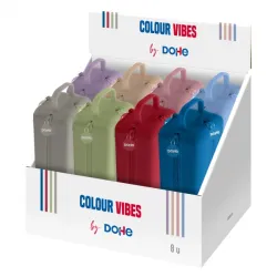 PORTATODO SILICONA 4 CREMALLERAS VIBES DOHE 52311