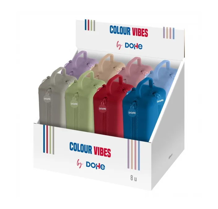 PORTATODO SILICONA 4 CREMALLERAS VIBES DOHE 52311