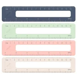 REGLA RECTANGULAR 15CM 430 SINCE 1918 MILAN 350220SNCZ