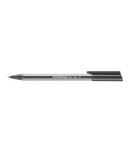 Boligrafo boli punta media triangular negro 432 staedtler 432075 - 432 M-9