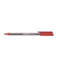 Boligrafo boli punta media triangular rojo 432 staedtler 432051