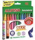 Rotulador escolar maxi c.12 alpino ar000006 449362 - 114192