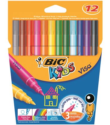 Rotulador escolar kids couleur c.12 bic 0027580 920294 - 114225