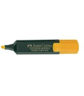 Marcador fluorescente naranja textliner faber castell 154815 548157