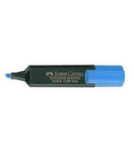 Marcador fluorescente azul textliner faber 154851 548515 - FC48A
