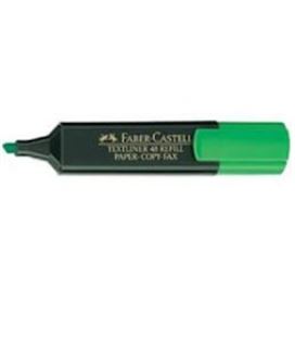 Marcador fluorescente verde textliner faber 154863 548638