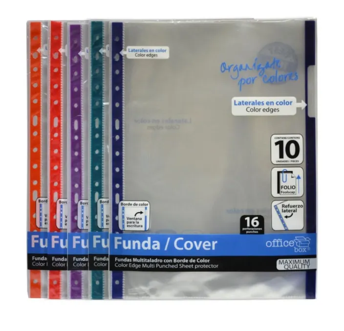 FUNDA MULTITALADRO Fº BORDE 10U COLOR SURTIDO FRAGA 48815