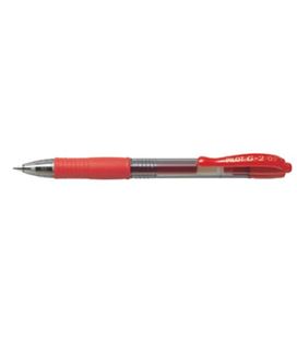 Boligrafo boli 07 rojo retractil gel g-2 pilot bl-g2-7 163173