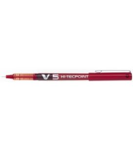 Boligrafo boli roller 05 rojo punta aguja v5 pilot bx-v5 085697
