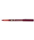 Boligrafo boli roller 07 rojo punta aguja v7 pilot bx-v7 85772 - PIBXV7R