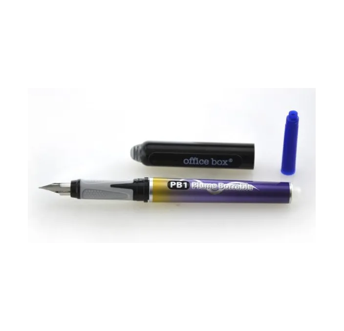 PLUMA BORRABLE RECARGABLE OFFICE BOX PB101