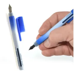 PLUMA ESTILOGRAFICA DESECHABLE AZUL OFFICE BOX PS128