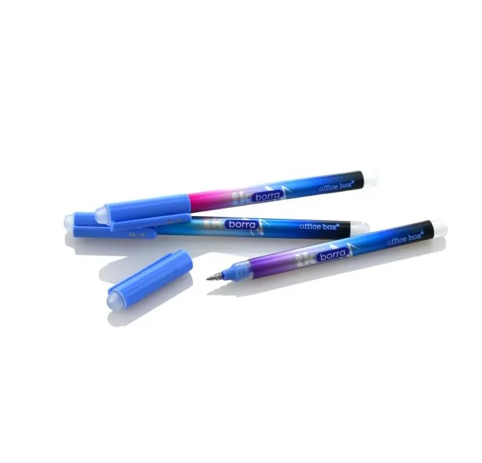 BOLIGRAFO BORRABLE AZUL OFFICE BOX BTK01