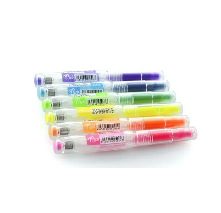 MARCADOR FLUORESCENTE RECARGABLE SURTIDO OFFICE BOX DFL1