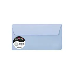 SOBRE 110X220MM 120GR AZUL LAVANDA 20U CLAIREFONTAINE 55725C