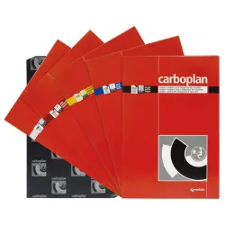 PAPEL CARBON 21X.33CM AZUL C.100 GRAFOPLAS 72050130