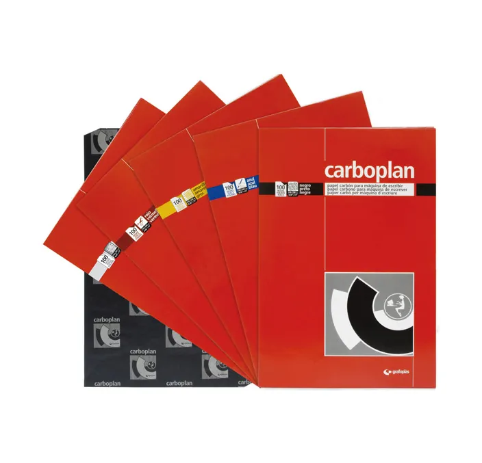 PAPEL CARBON 21X.33CM AZUL C.100 GRAFOPLAS 72050130